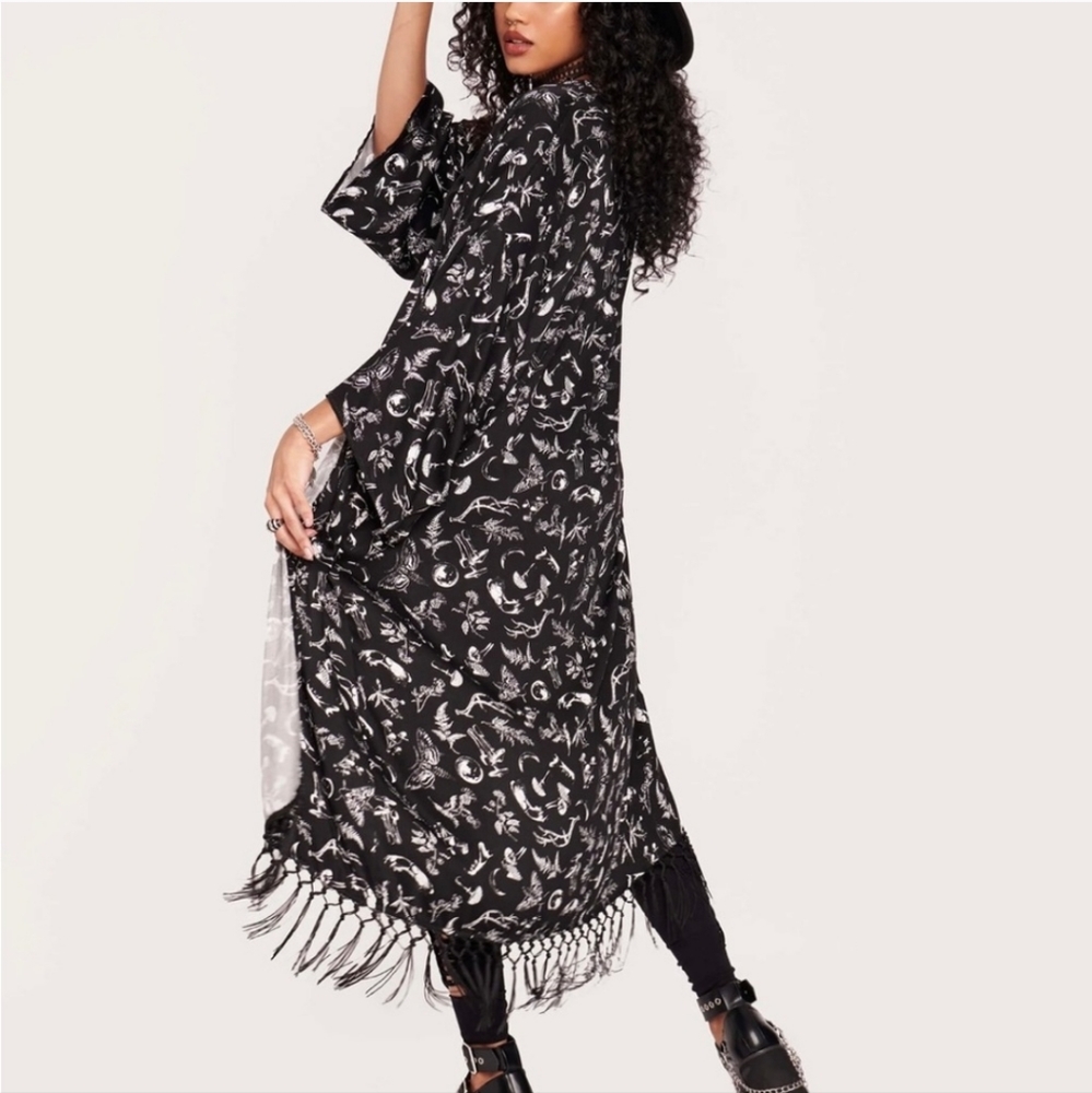 NWOT Midnight Hour Forest Witch Duster XS-M